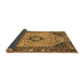 Sideview of Medallion Brown Traditional Rug, tr4708brn