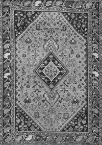 Medallion Gray Traditional Rug, tr4708gry