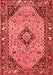 Medallion Red Traditional Area Rugs