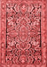 Persian Red Traditional Area Rugs