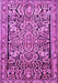 Machine Washable Persian Purple Traditional Area Rugs, wshtr4709pur