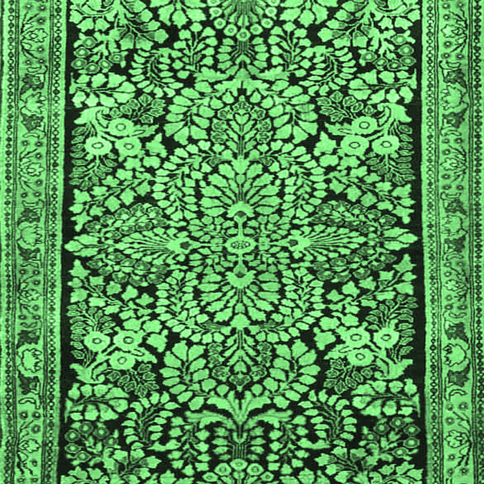 Persian Emerald Green Traditional Rug, tr4709emgrn
