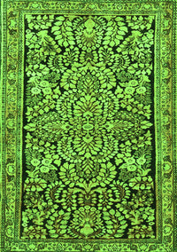 Persian Green Traditional Rug, tr4709grn