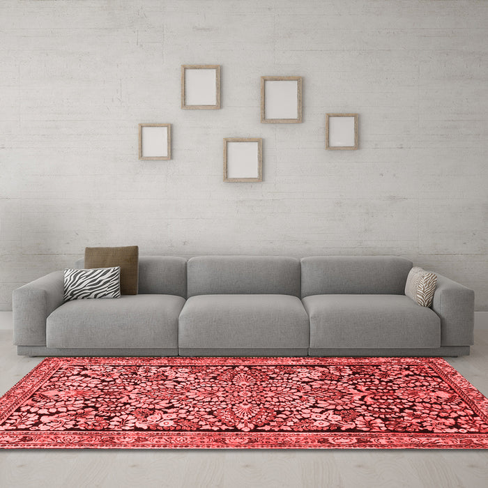 Traditional Red Washable Rugs