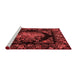 French Red Washable Rugs