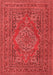 Medallion Red Traditional Area Rugs