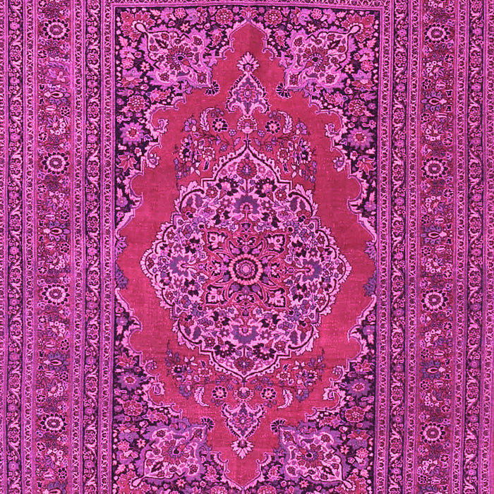 Medallion Pink Traditional Rug, tr4710pnk