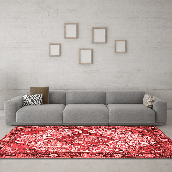 Traditional Red Washable Rugs