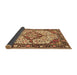 Sideview of Medallion Brown Traditional Rug, tr4711brn