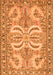 Persian Orange Traditional Rug, tr4713org
