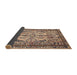 Sideview of Traditional Chestnut Brown Persian Rug, tr4714