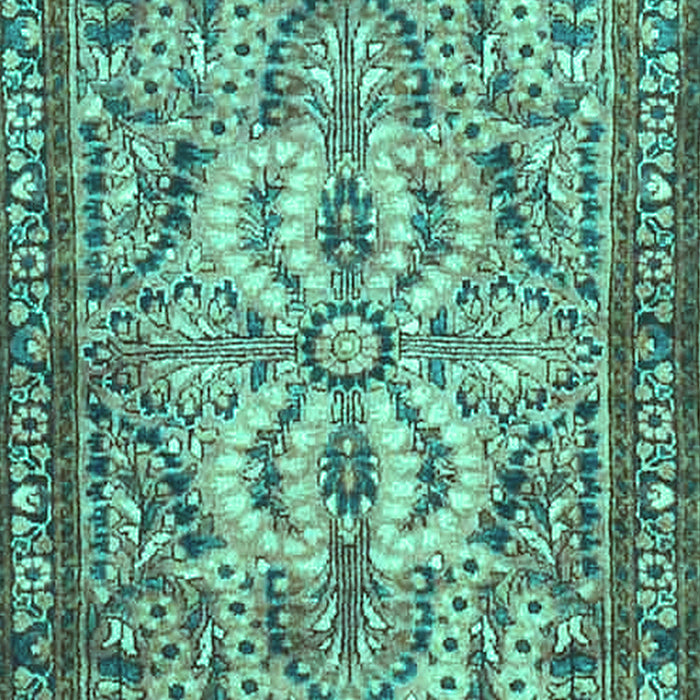 Persian Turquoise Traditional Rug, tr4714turq