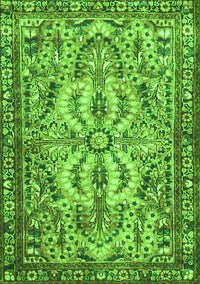 Persian Green Traditional Rug, tr4714grn