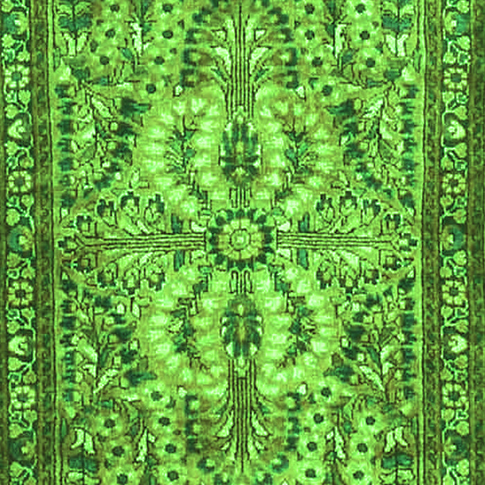 Persian Green Traditional Rug, tr4714grn