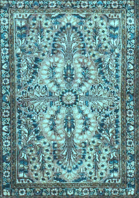 Persian Light Blue Traditional Rug, tr4714lblu