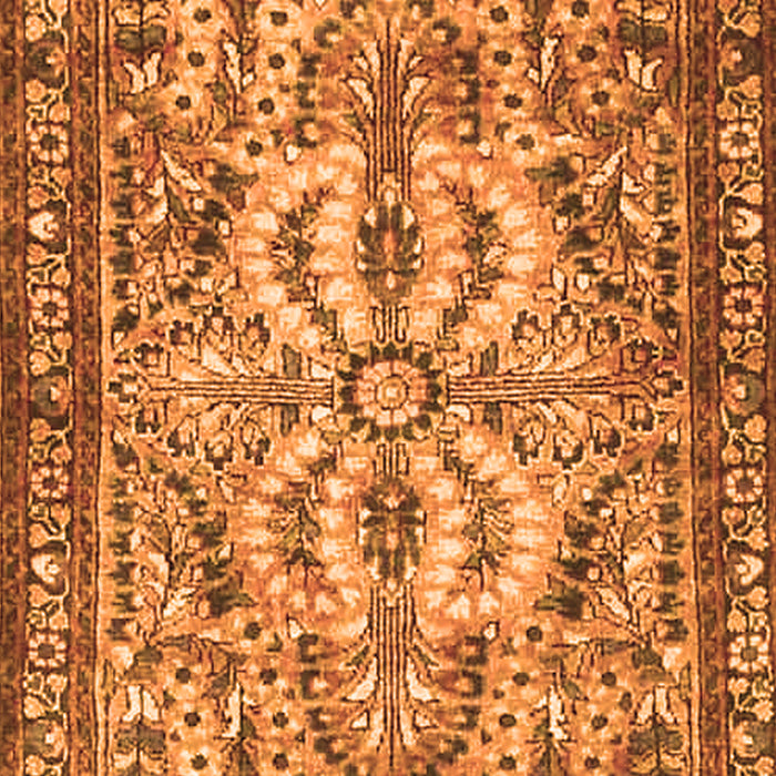 Persian Orange Traditional Rug, tr4714org
