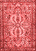 Persian Red Traditional Area Rugs