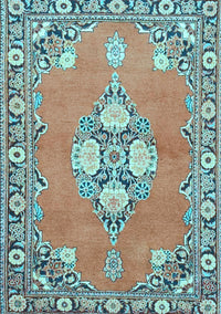 Persian Light Blue Traditional Rug, tr4715lblu