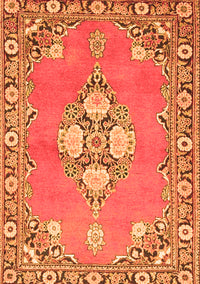 Persian Orange Traditional Rug, tr4715org