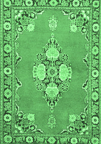 Persian Emerald Green Traditional Rug, tr4715emgrn