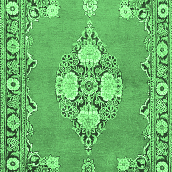Persian Emerald Green Traditional Rug, tr4715emgrn