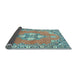 Sideview of Persian Light Blue Traditional Rug, tr4715lblu