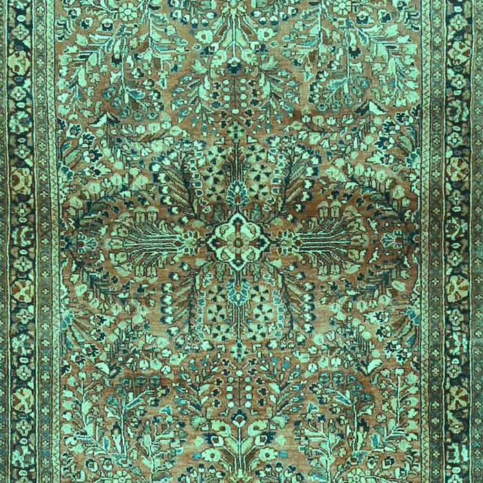 Persian Turquoise Traditional Rug, tr4716turq