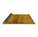 Sideview of Persian Yellow Traditional Rug, tr4716yw