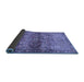 Sideview of Persian Blue Traditional Rug, tr4716blu