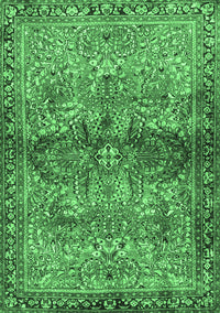 Persian Emerald Green Traditional Rug, tr4716emgrn