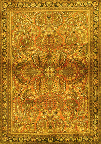 Persian Yellow Traditional Rug, tr4716yw
