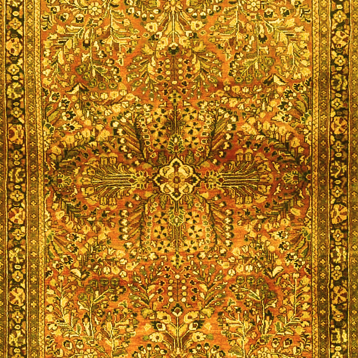 Persian Yellow Traditional Rug, tr4716yw