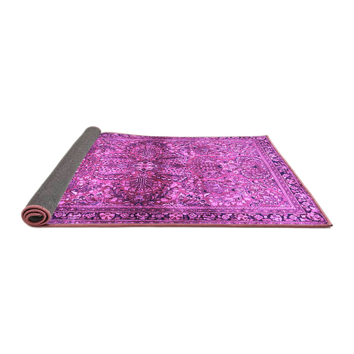 Sideview of Persian Purple Traditional Rug, tr4716pur