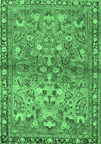Persian Emerald Green Traditional Rug, tr4717emgrn
