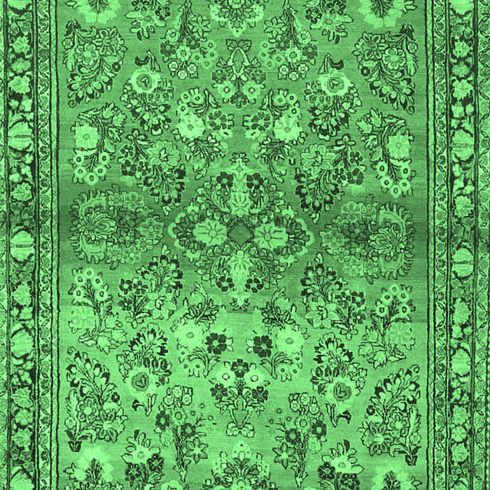 Persian Emerald Green Traditional Rug, tr4717emgrn