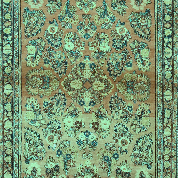 Persian Turquoise Traditional Rug, tr4717turq