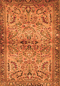 Persian Orange Traditional Rug, tr4718org