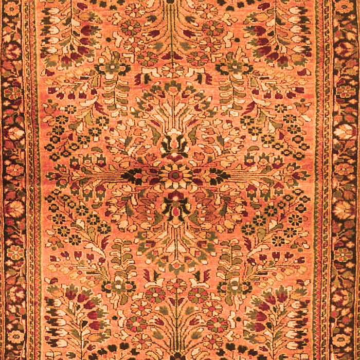 Persian Orange Traditional Rug, tr4718org