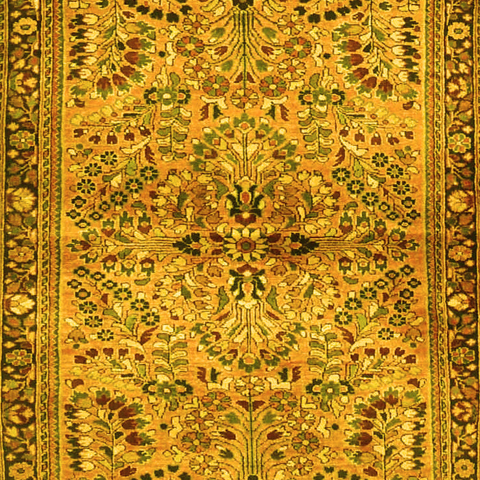 Persian Yellow Traditional Rug, tr4718yw