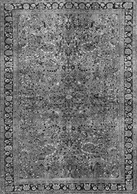 Oriental Gray Traditional Rug, tr4719gry