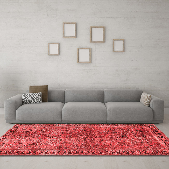 Traditional Red Washable Rugs