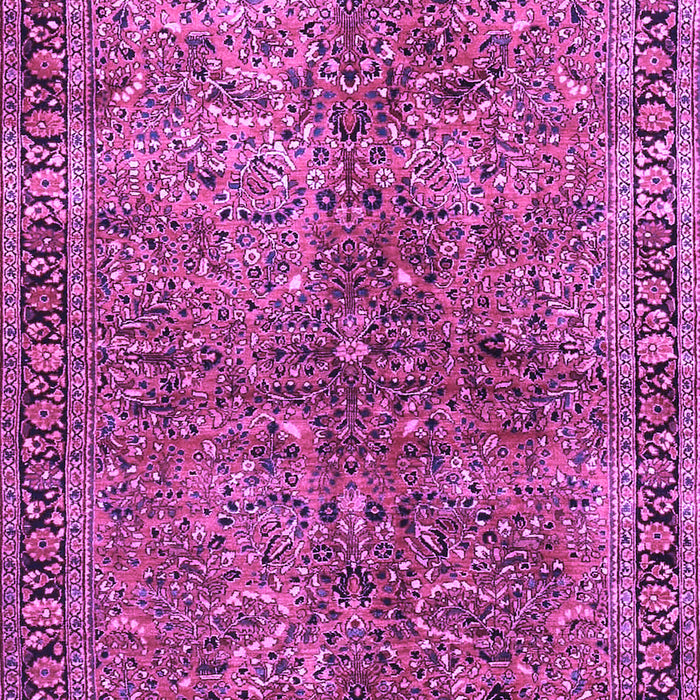 Oriental Purple Traditional Rug, tr4719pur