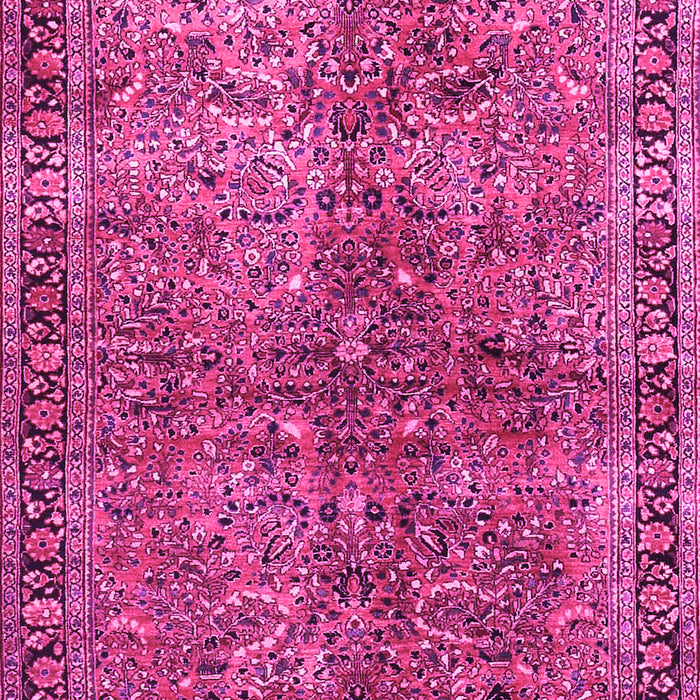 Oriental Pink Traditional Rug, tr4719pnk