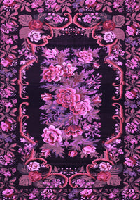 Medallion Purple French Rug, tr471pur