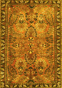 Persian Yellow Traditional Rug, tr4720yw
