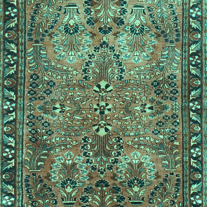 Persian Turquoise Traditional Rug, tr4720turq