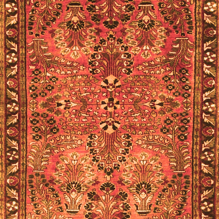 Persian Orange Traditional Rug, tr4720org