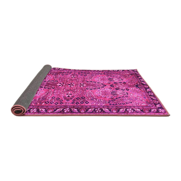 Sideview of Persian Pink Traditional Rug, tr4720pnk