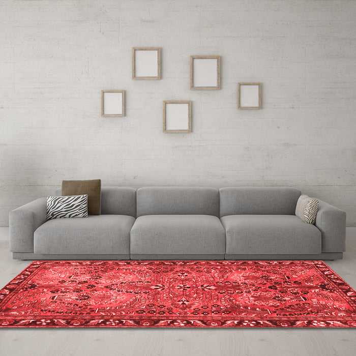 Traditional Red Washable Rugs