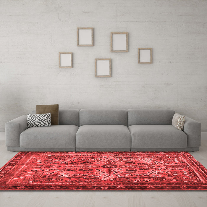 Traditional Red Washable Rugs
